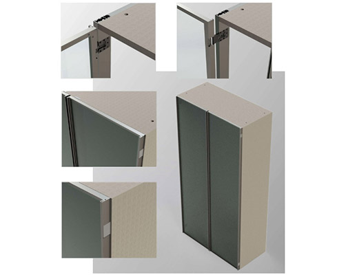 Profile and Accessories for Deseo door assembling